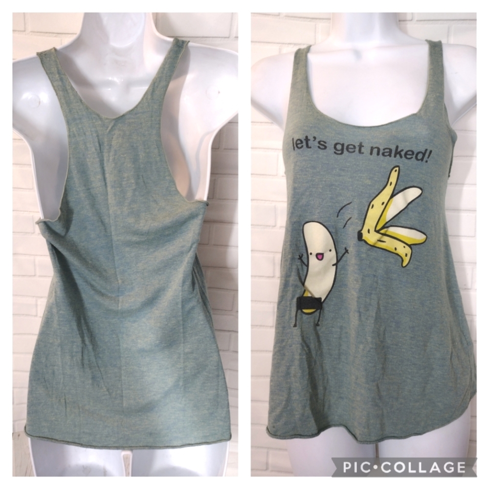 Let's Get Naked Banana Novelty Tshirt